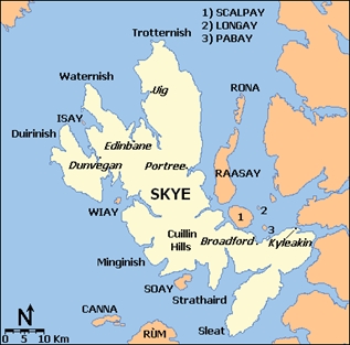 Map of Skye