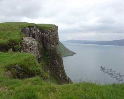 The cliffs of Ben Chracaig 