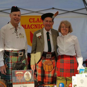 Dick Nicoll with Murray & Barbara